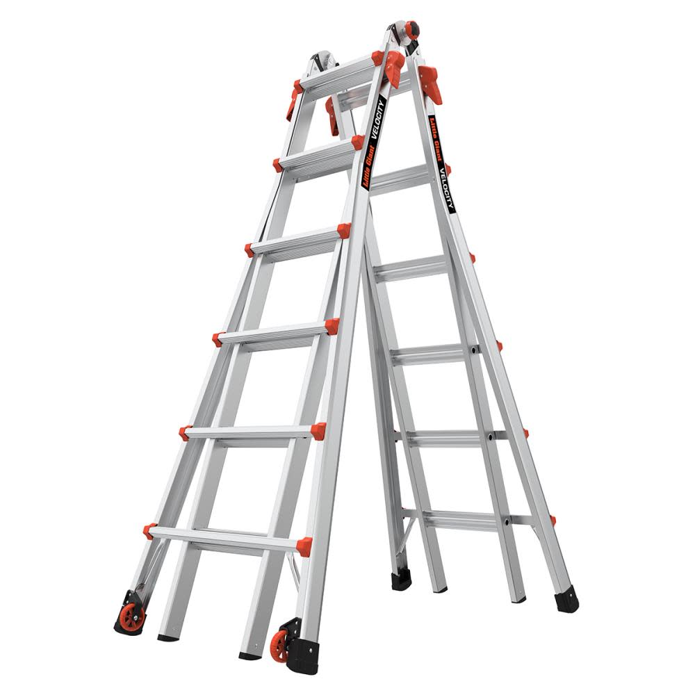 Little Giant Safety Velocity Model 26 300 lb Rated Type-1A Multi-Use Ladder - Flockneti