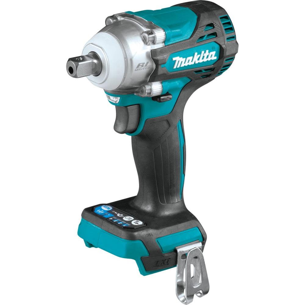 Makita 18V LXT 4-Speed 1/2″ Sq Drive Impact Wrench with Detent Anvil Bare Tool - Flockneti