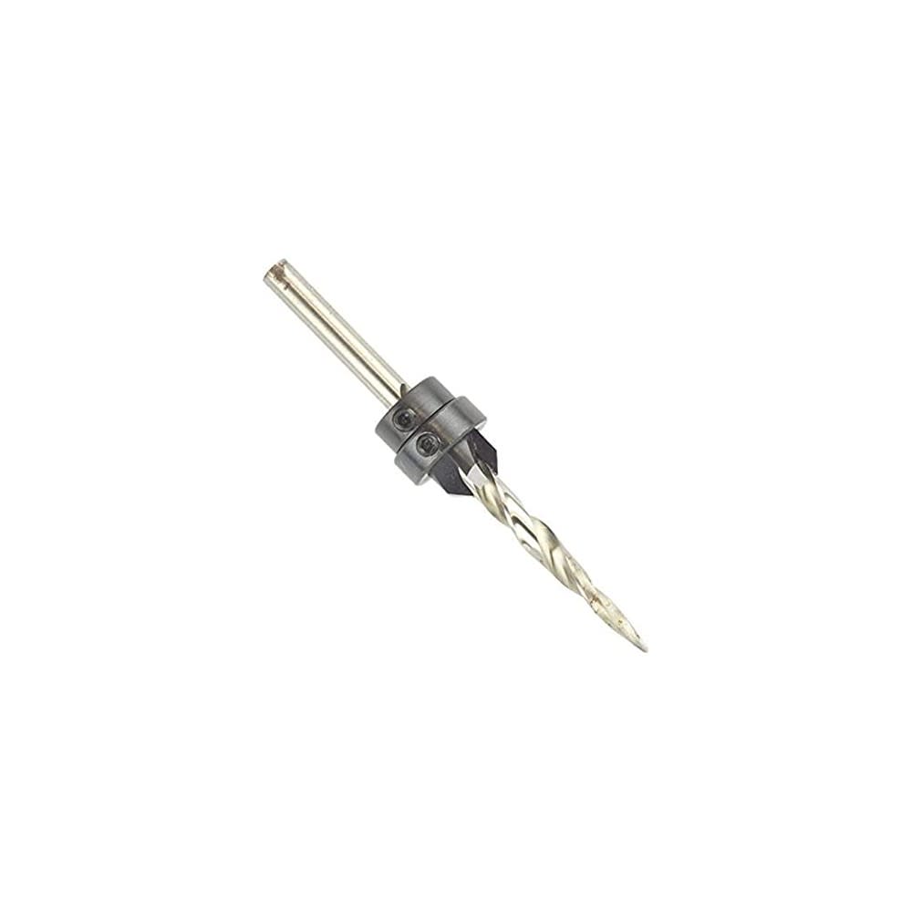 WL Fuller 1/4″ Drill Bit Hole Round Shank Taper Point Drill Bit Countersink - Flockneti