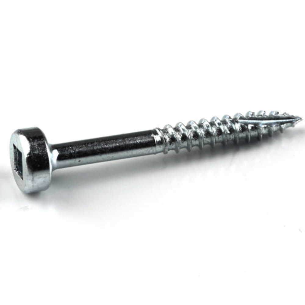 Kreg 1-1/4″ #6 Fine Pan-Head Zinc Pocket Screw – 500ct - Flockneti