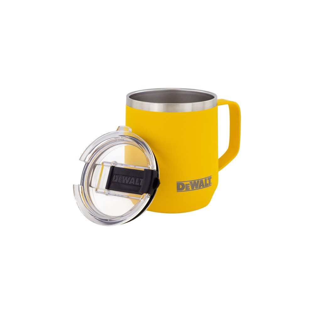 DEWALT Coffee Mug 14oz 18/8 Stainless Steel Yellow - Flockneti