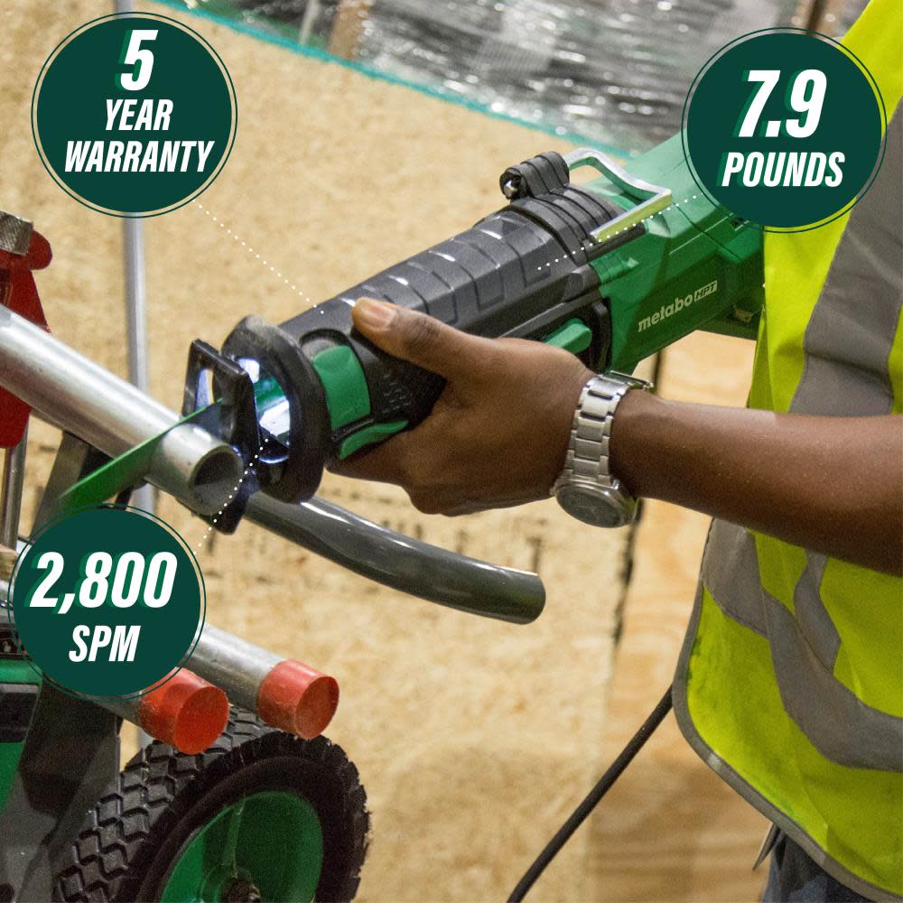 Metabo HPT 11 Amp Reciprocating saw | CR13VSTM - Flockneti