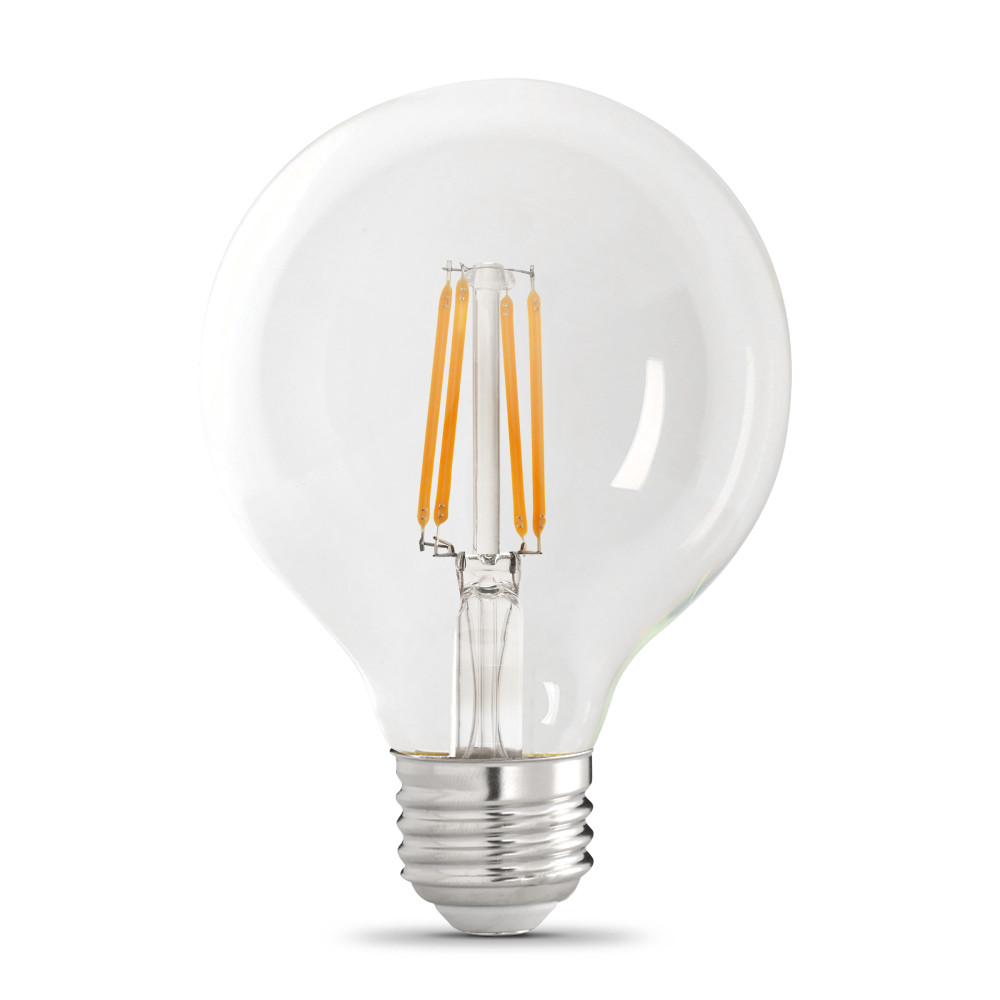 Feit Electric 100W G25 5000K Filament LED Bulb 3pk - Flockneti