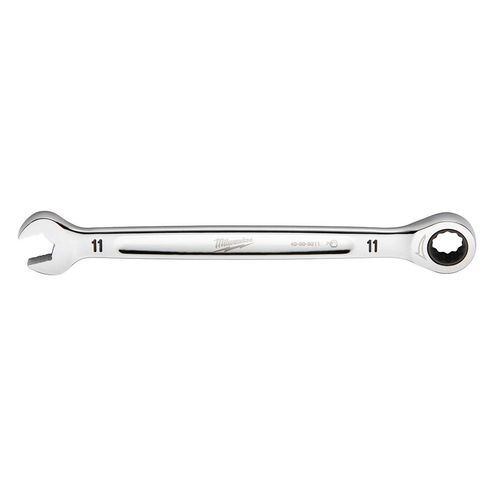 Milwaukee Ratcheting Combination Wrench 11mm Metric - Flockneti