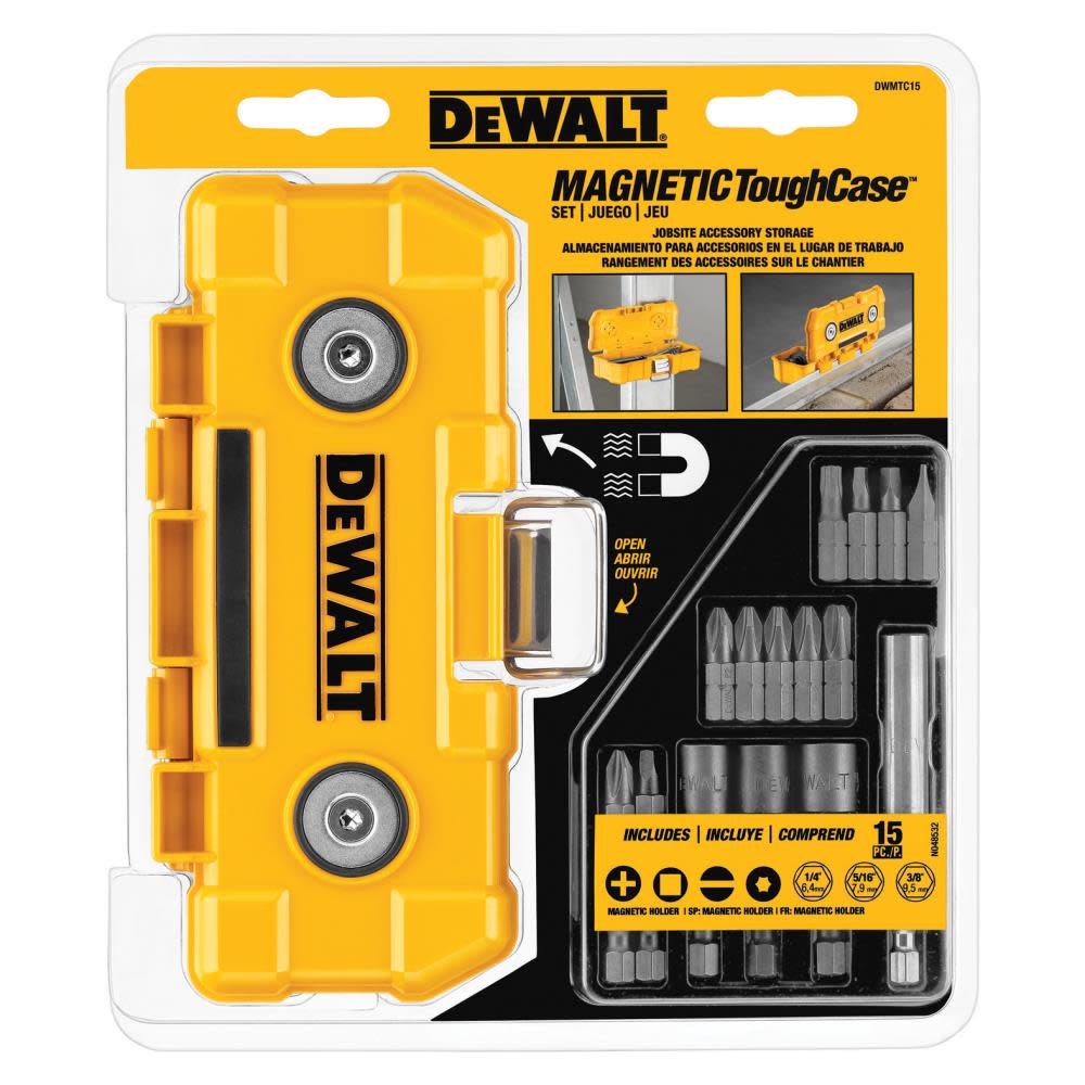DEWALT MAGNETIC TOUGH CASE CONTAINER (DWMTC15) - Flockneti