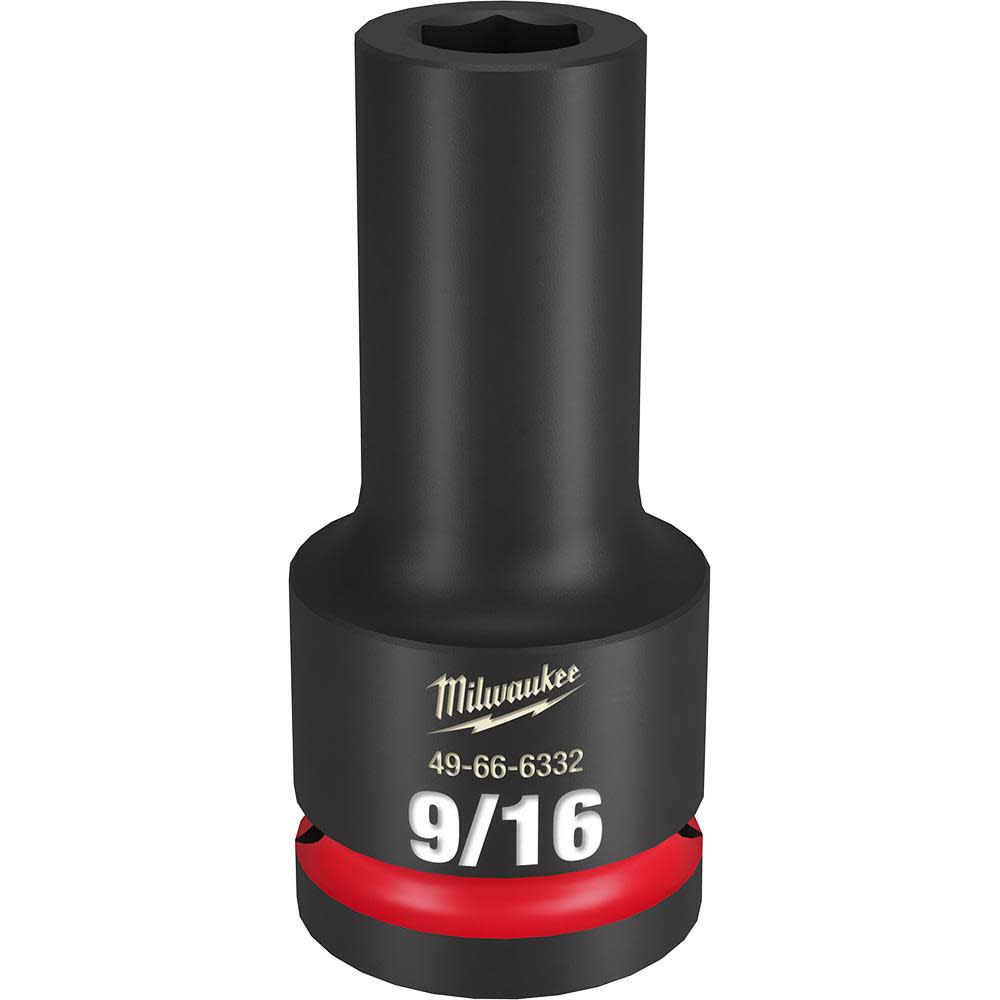 Milwaukee SHOCKWAVE Impact Duty Socket 3/4″ Drive 9/16″ Deep 6 Point - Flockneti