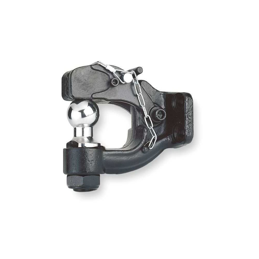 Reese 2″ 16000 lbs Black Steel Combination Pintle Hook & Ball - Flockneti