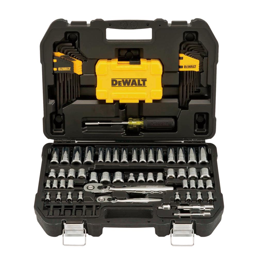 DEWALT 108 piece Mechanics Tools Set - Flockneti