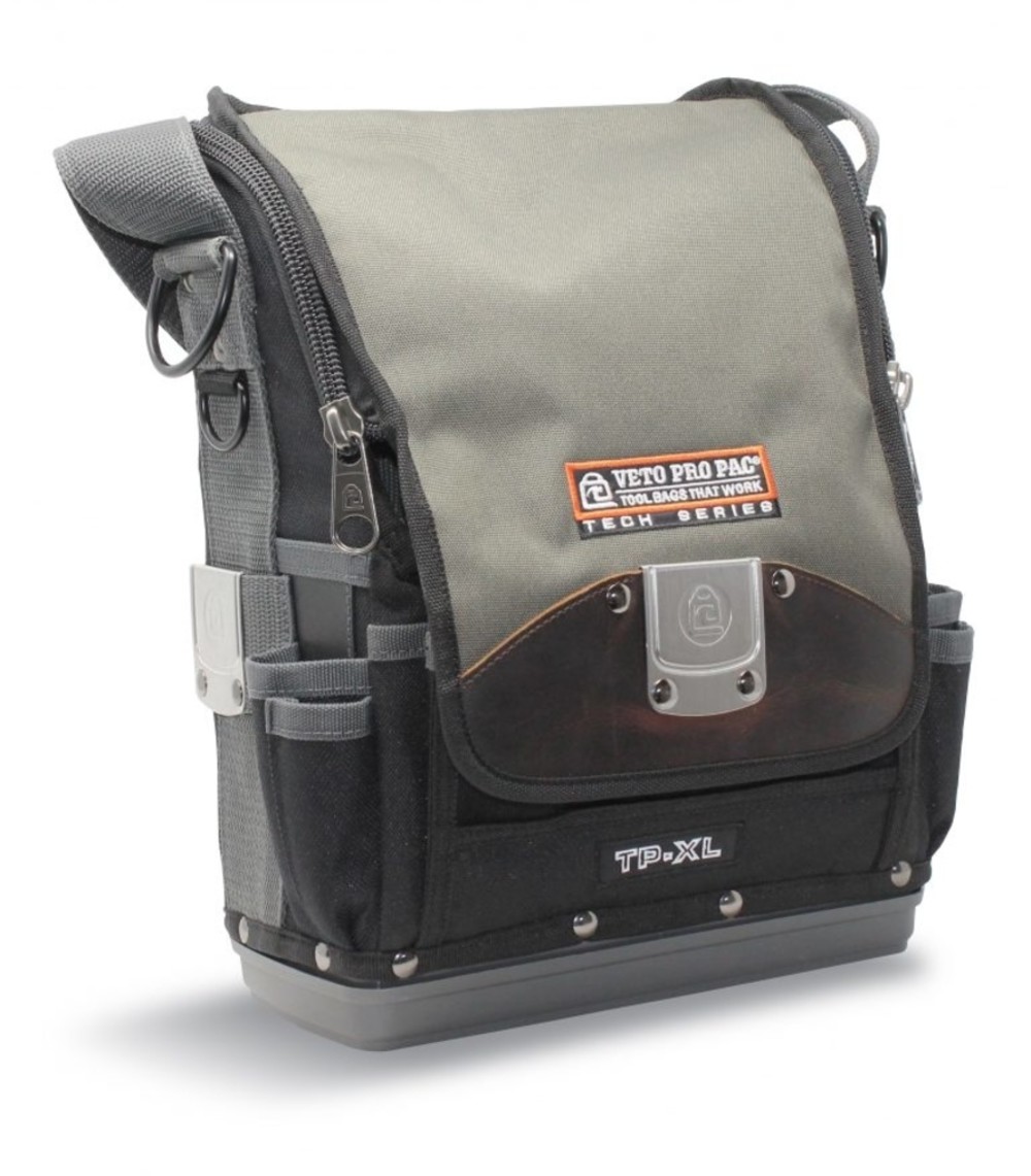 Veto Pro Pac TP-XL closable mid-sized full featured tool pouch - Flockneti