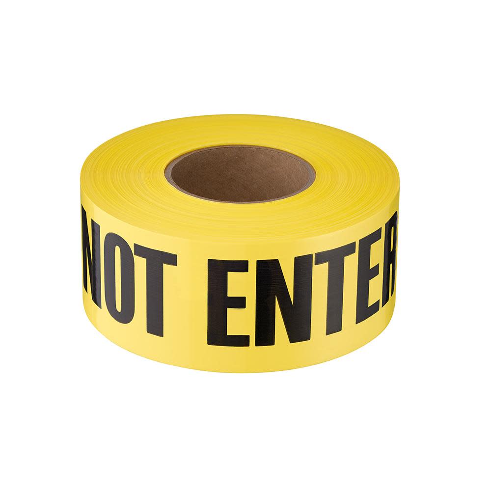 Empire Level 1000 ft. Premium Yellow Barricade Tape – Caution Do Not Enter - Flockneti