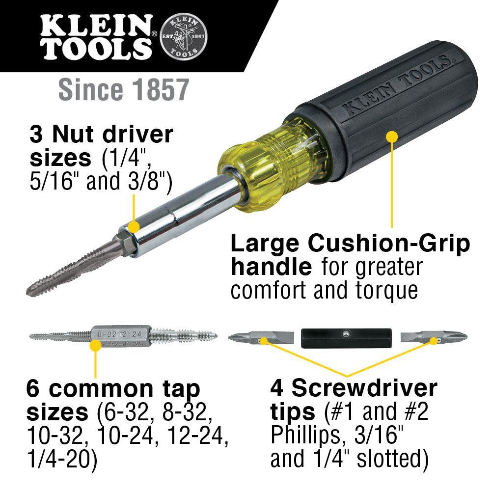 Klein Tools Multi-Bit Tap Tool Driver - Flockneti