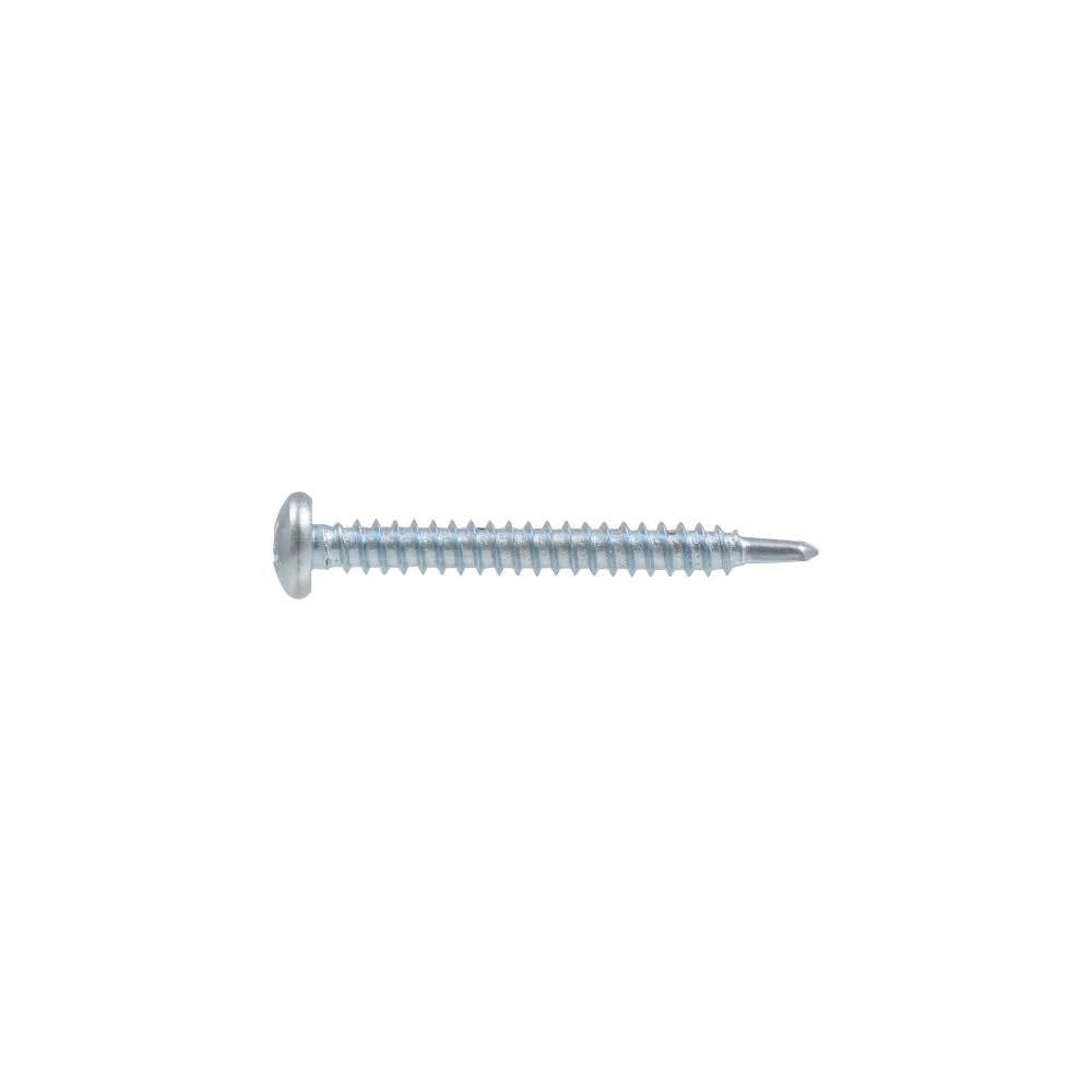 Hillman #8-18 x 1 1/2″ Zinc Pan Phillips Self Drilling Screw 100pk - Flockneti