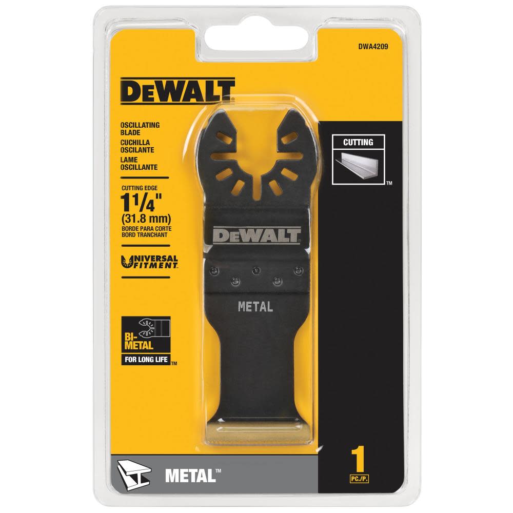 DEWALT Oscillating Titanium Nitride Coating Metal Blade - Flockneti