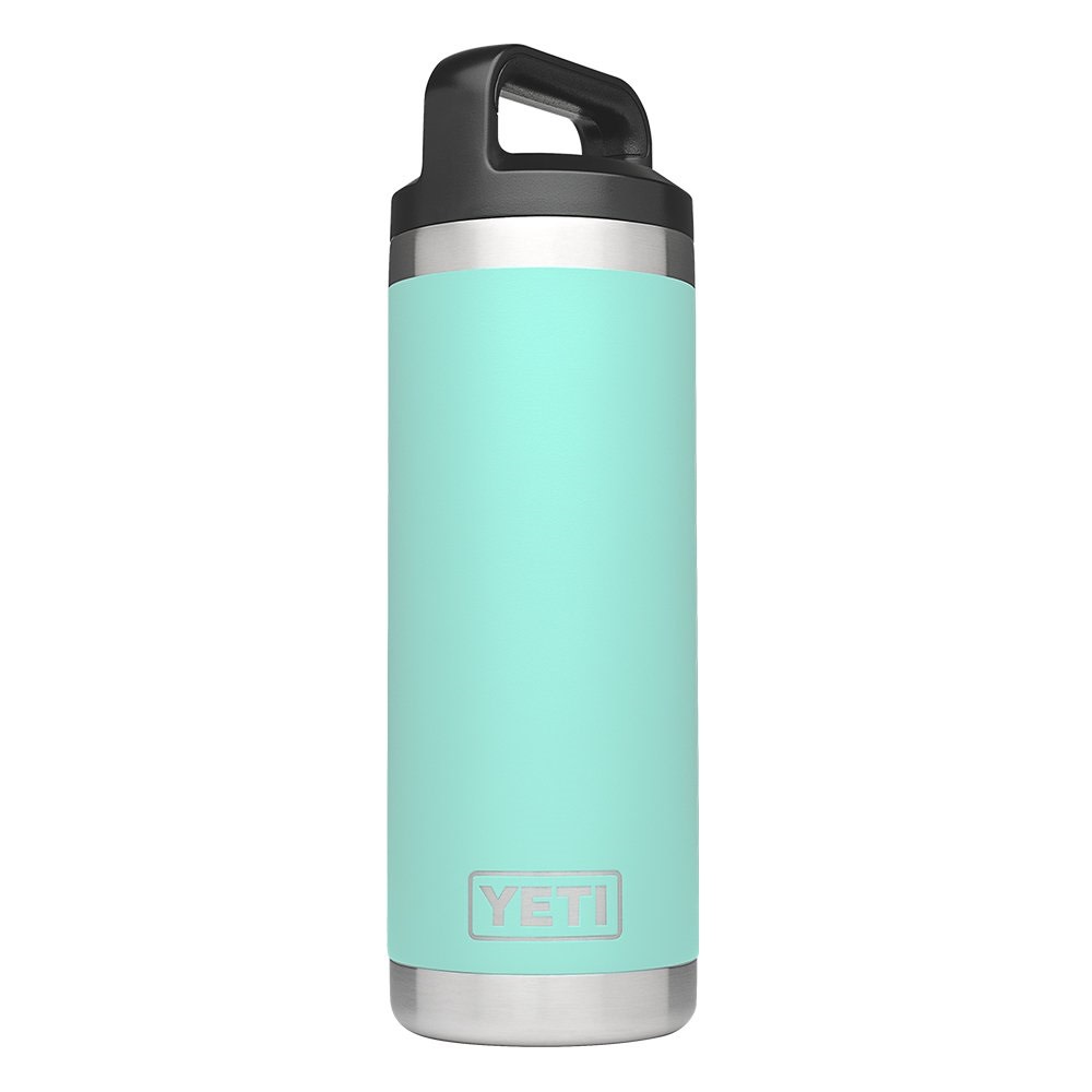 Yeti 18oz Rambler Bottle with Bottle Chug Cap – Seafoam - Flockneti