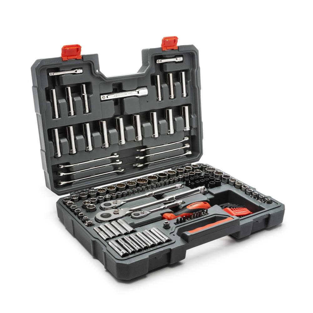 Crescent 1/4″ 3/8″ & 1/2″ Drive Mechanics Tool Set 142pc - Flockneti