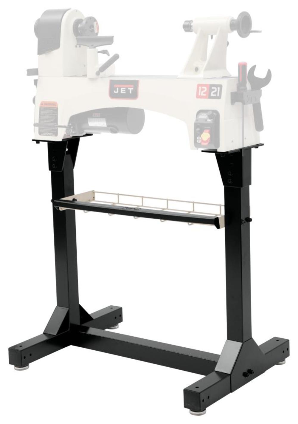 JET Stand for 12 in x 21 in Variable Speed Wood Lathe - Flockneti