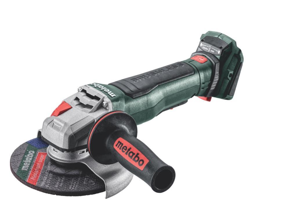 Metabo WPB 18 LT BL 11-150 Quick6 Braking Angle Grinder - Flockneti