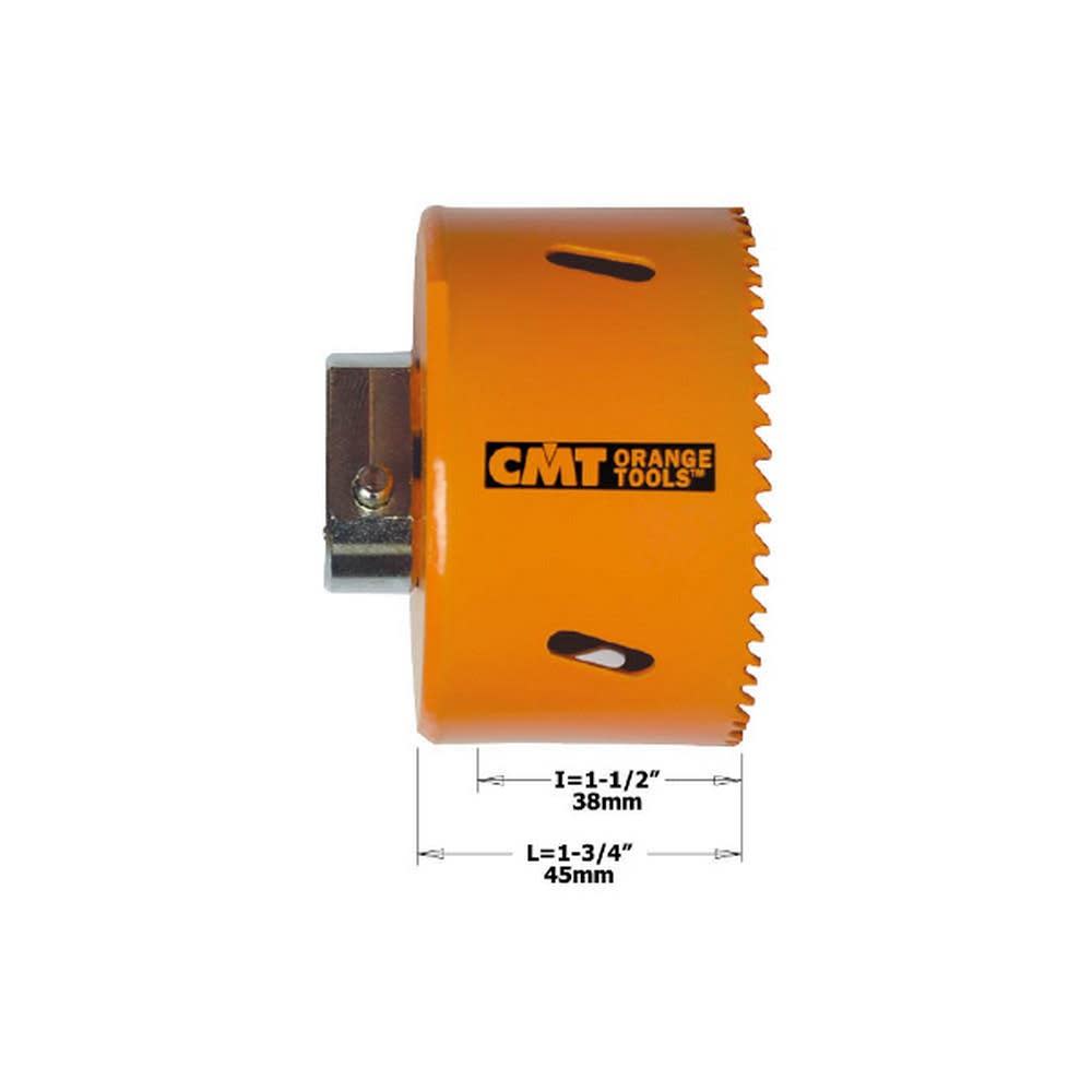 CMT Tri-metal Plus Hole Saw 4 In. Diameter - Flockneti