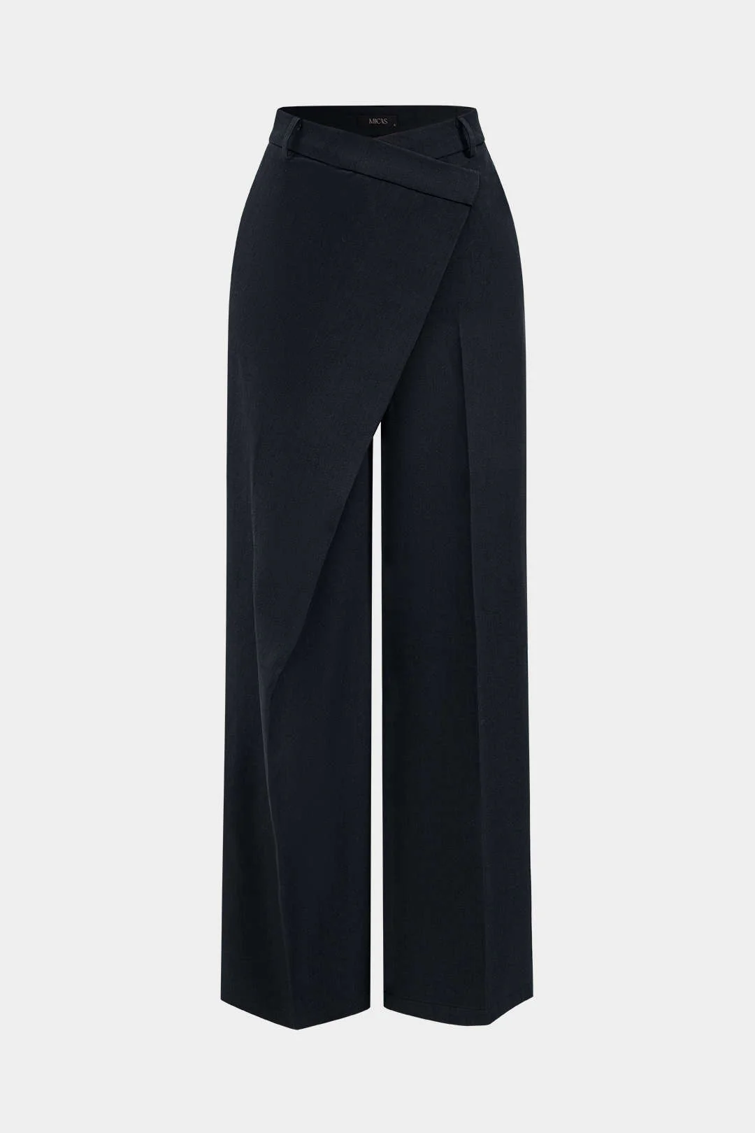 Asymmetrical Wide Leg Trousers - Flockneti