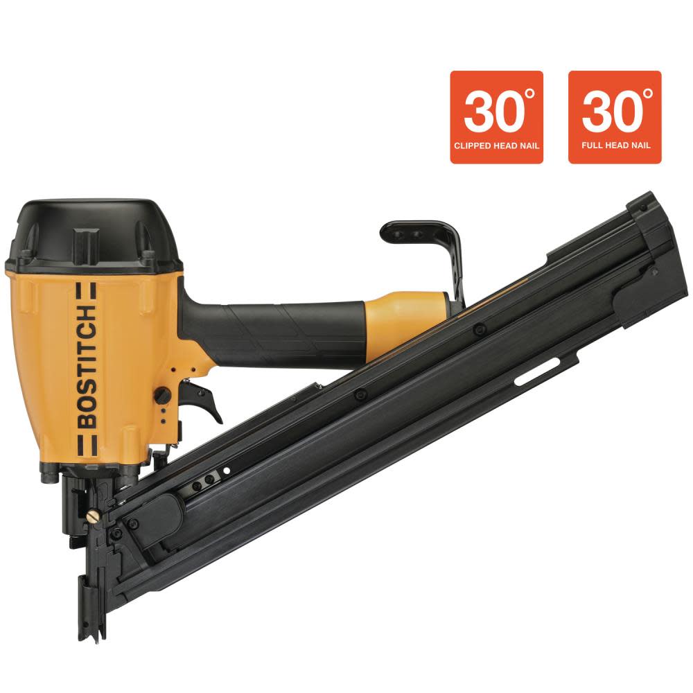 Bostitch 30 Degree Paper Tape Collated Framing Nailer - Flockneti