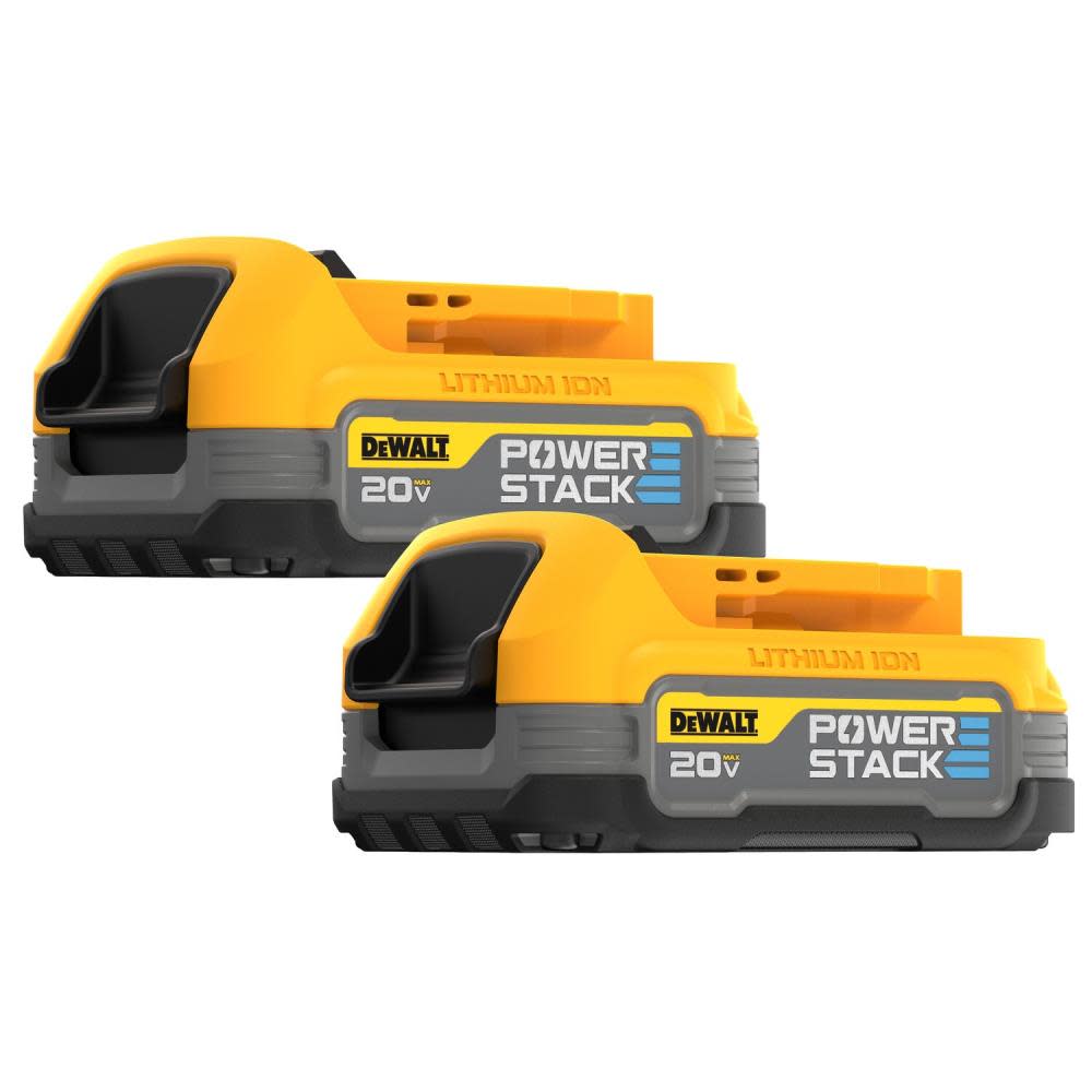 DEWALT POWERSTACK 20V MAX Compact Battery 2pk - Flockneti
