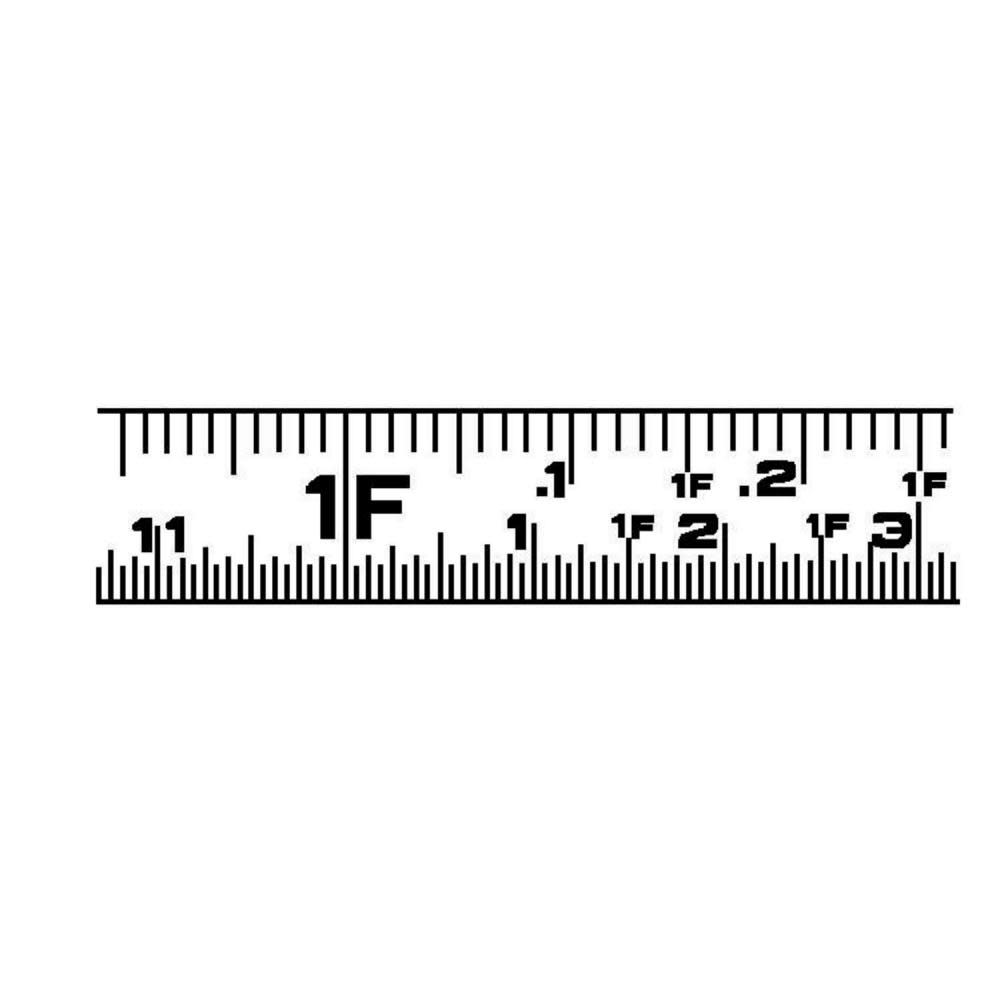 Crescent Lufkin Engineer’s Tape Measure 3/4 In. x 12 Ft. Hi-Viz Orange P1000 - Flockneti