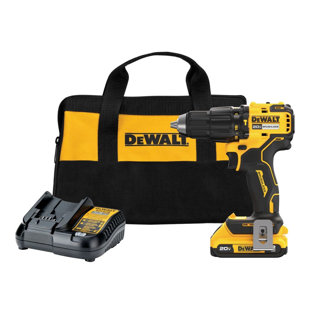 DEWALT 20V MAX 1/2″ Hammer Drill Cordless Kit - Flockneti