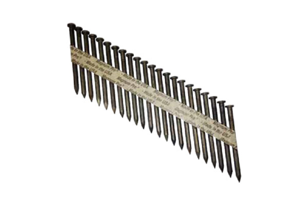 Midcontinent Nail 1.5 X .148 Bright Smooth Shank Paper Tape Hardware Nails – 3000 Nails - Flockneti