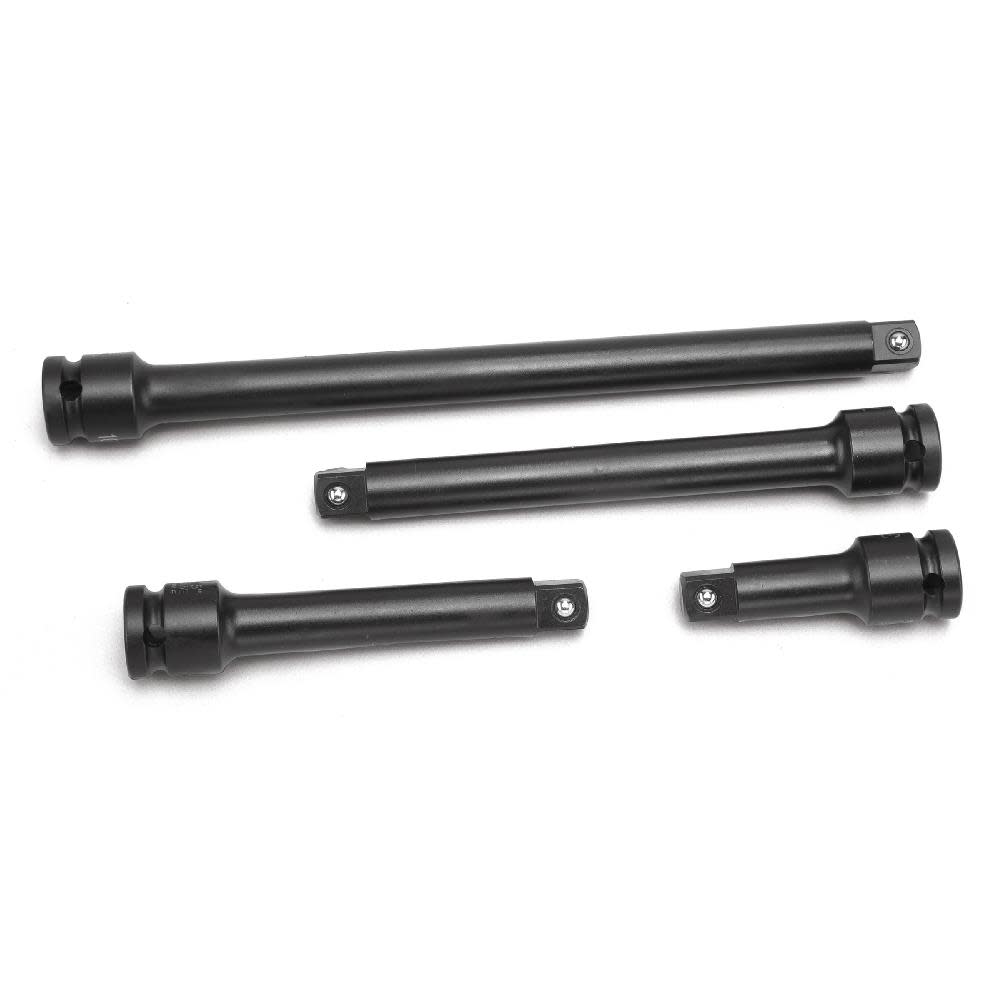 Grey Pneumatic 1/2″ Drive Standard and Deep Length Friction Ball Extension Set - Flockneti