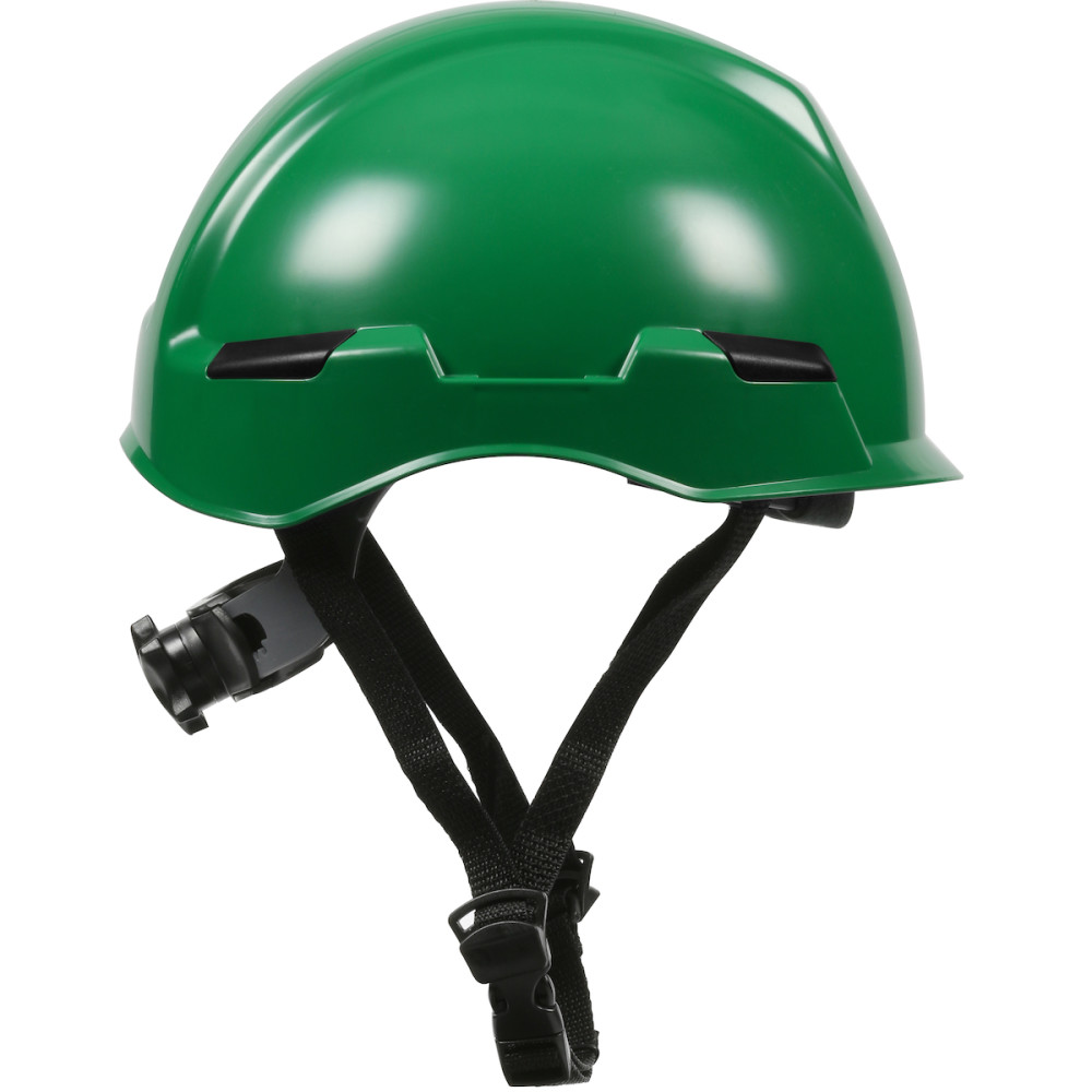 Protective Industrial Products Dynamic Rocky Industrial Climbing Helmet Dark Green - Flockneti