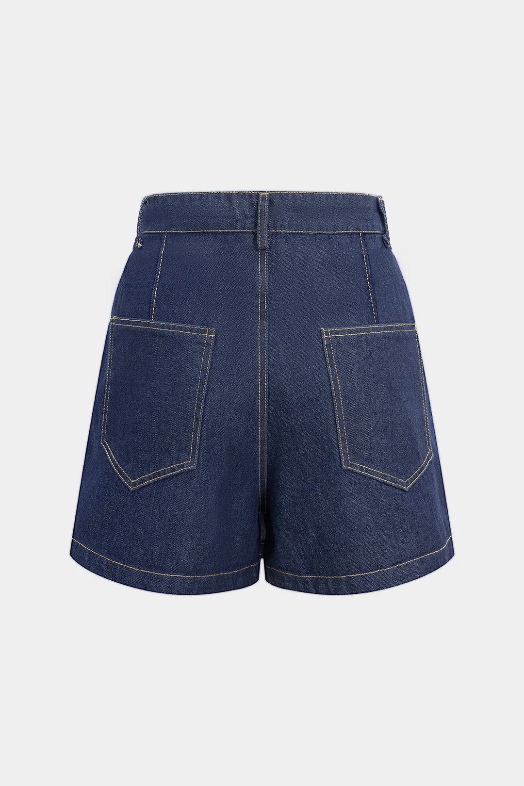 Denim Asymmetrical High Waist Skirt - Flockneti