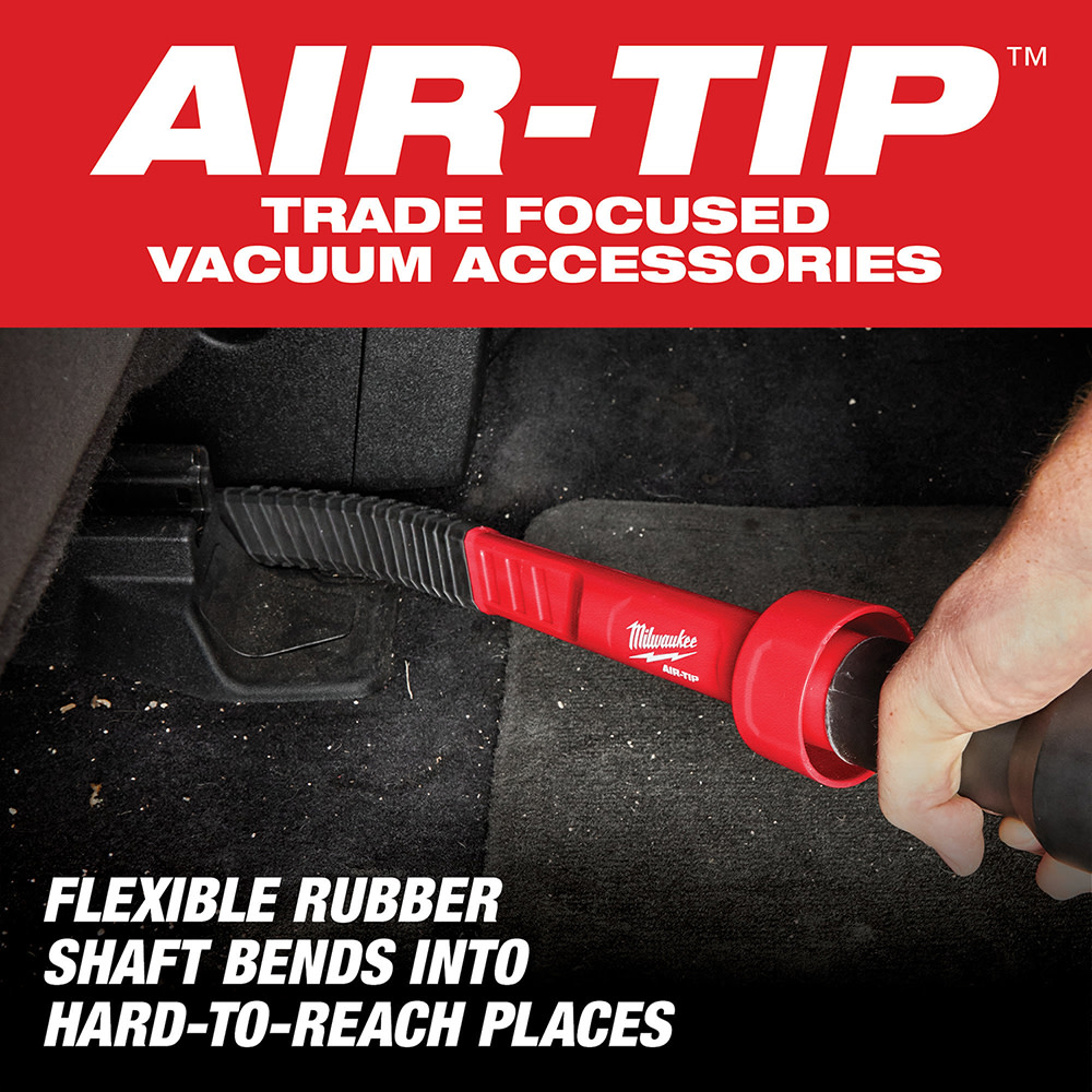 Milwaukee AIR-TIP Flexible Long Reach Crevice Tool - Flockneti