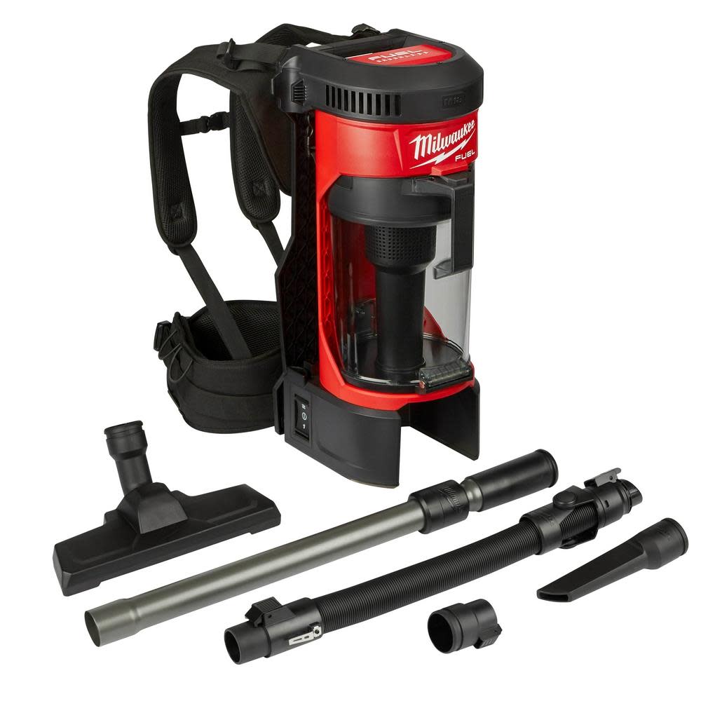 Milwaukee M18 FUEL 3-in-1 Backpack Vacuum - Flockneti