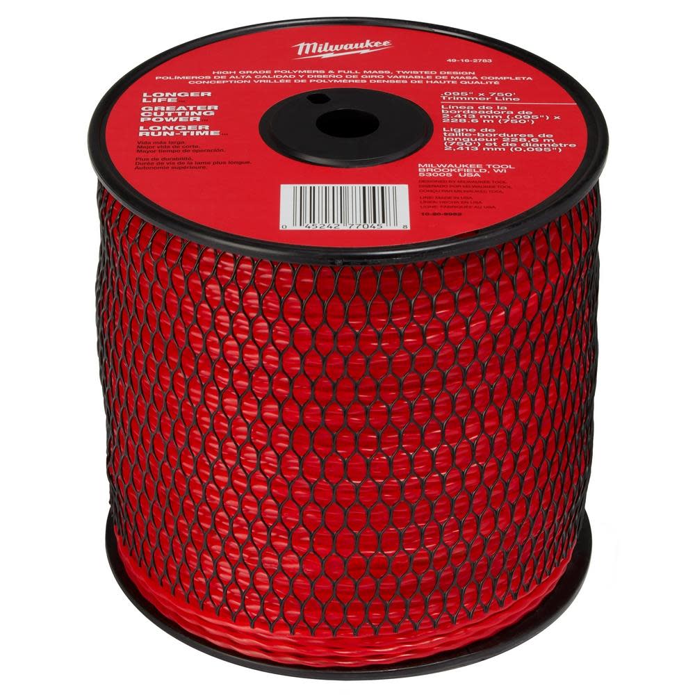 Milwaukee .095″ x 750′ Trimmer Line - Flockneti