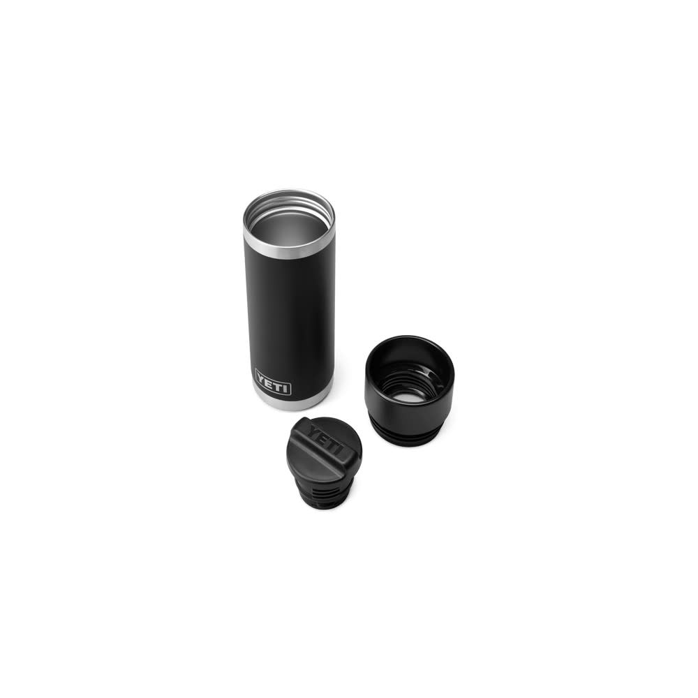 Yeti Rambler 18oz Bottle with HotShot Cap Charcoal - Flockneti
