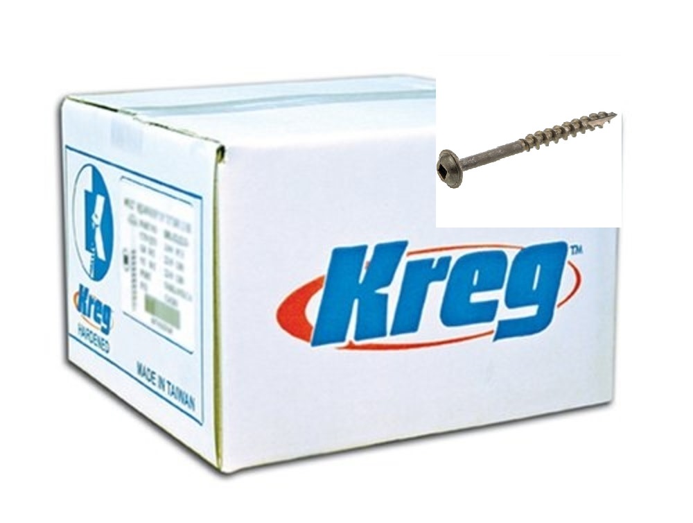 Kreg Pocket Screws – 2″ #8 Coarse Washer-Head 3000ct. - Flockneti