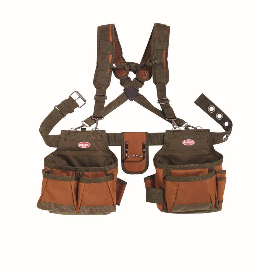 Bucket Boss AirliftTool Belt with Suspenders - Flockneti