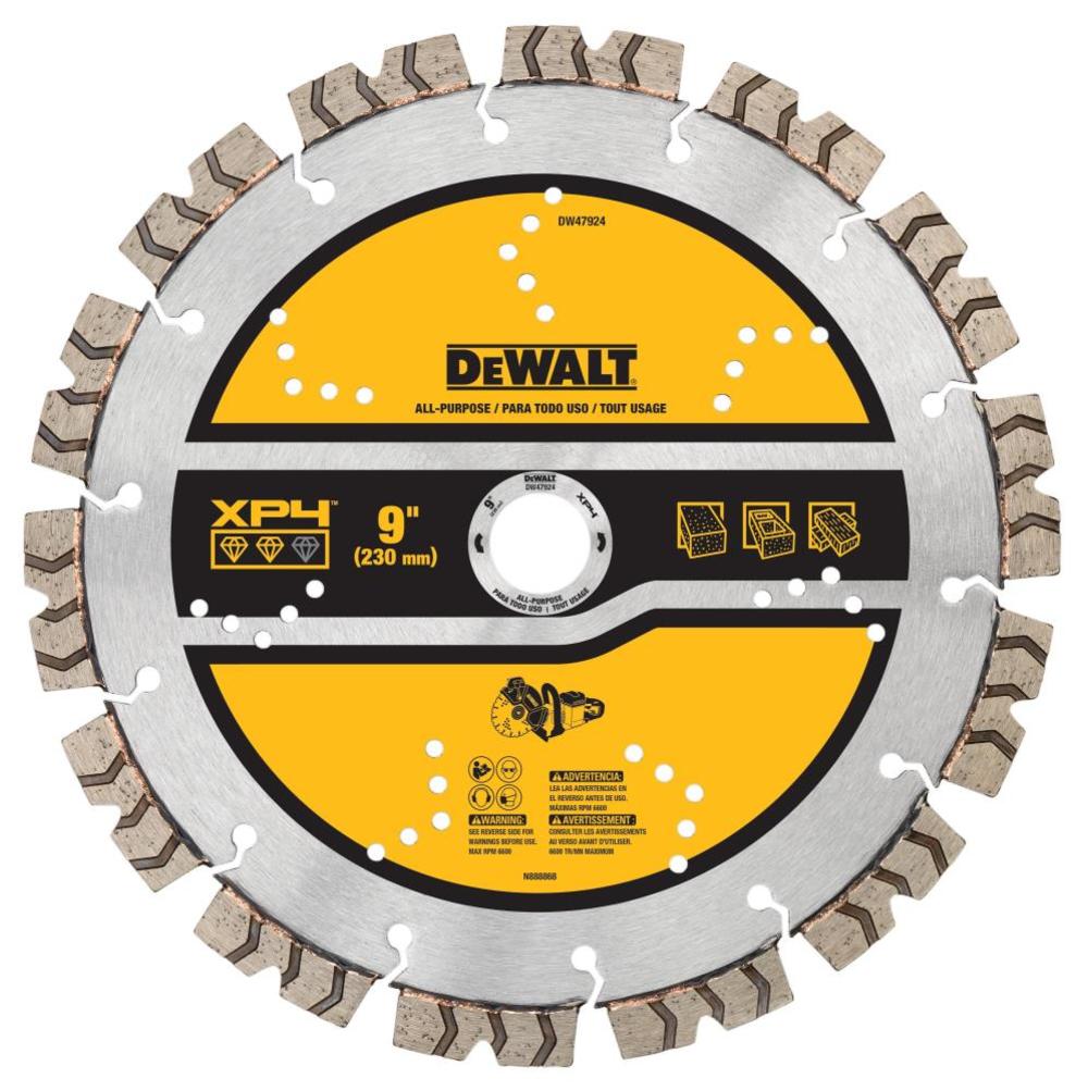 DEWALT Diamond Blade 9″ SEGMENTED XP4 ALL PURPOSE - Flockneti