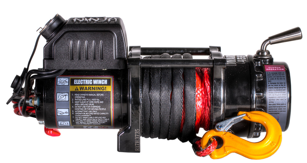 DK2 Ninja Winch Planetary Gear 4500lb with Synthetic Rope - Flockneti