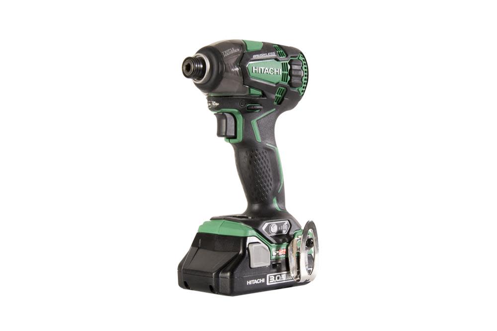 Hitachi 18 V Li-ion Brushless Triple Hammer Impact Driver Kit - Flockneti