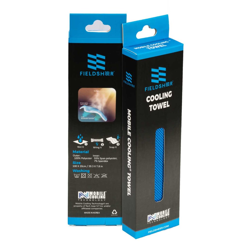 Mobile Cooling Cooling Towel Unisex Emerald - Flockneti