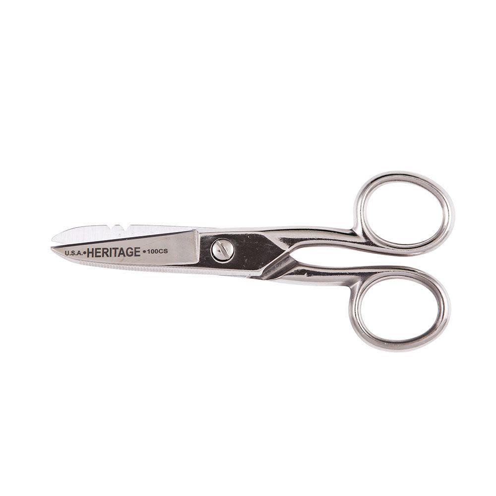 Klein Tools Electrician Serrated Scissor - Flockneti