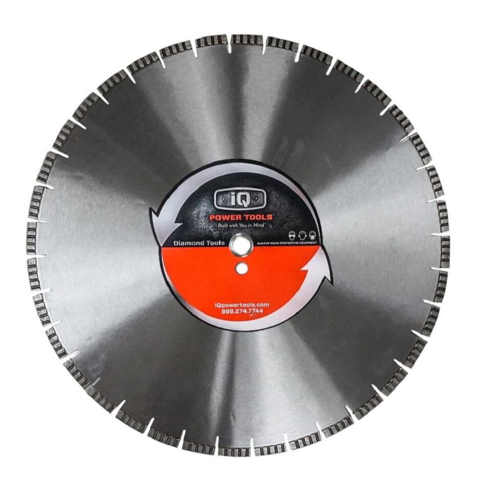 iQ Power Tools 20 In. Platinum Turbo Segmented Blade Silent Core - Flockneti