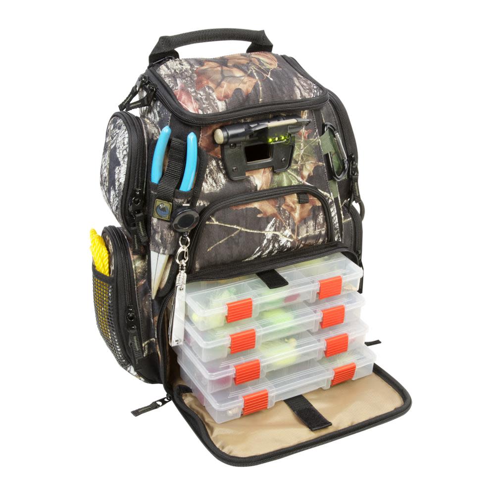 CLC Tackle Tek Recon Lighted Compact Backpack Mossy Oak - Flockneti
