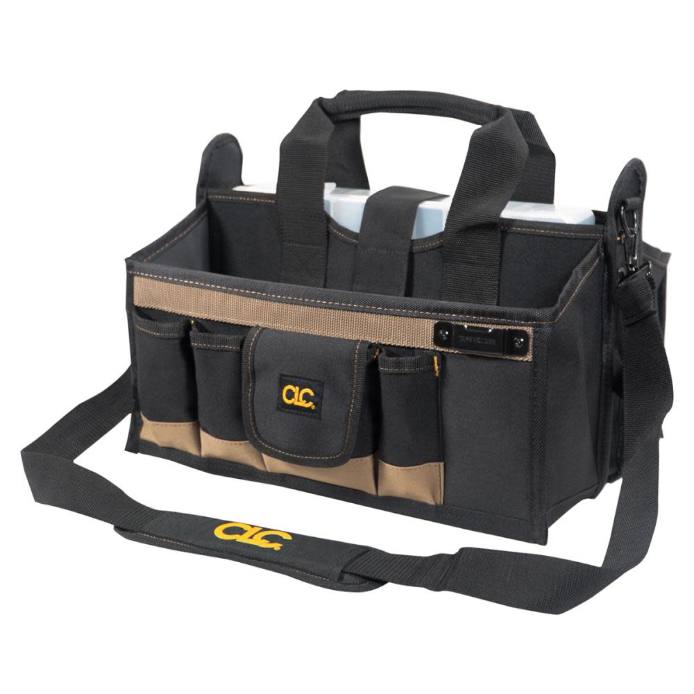 CLC 17 Pocket 16″ Center Tray Tool Bag - Flockneti