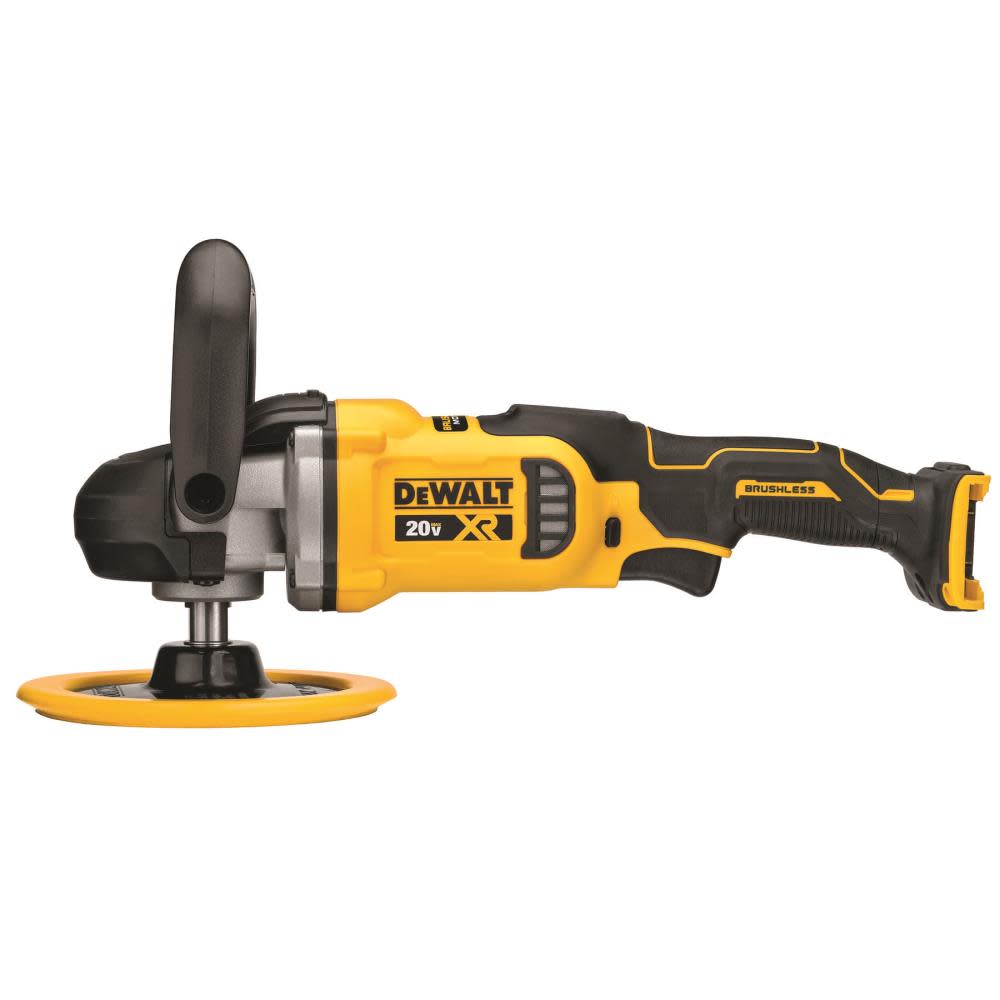 DEWALT 20V MAX XR 7 in 180mm Variable Speed Rotary Polisher Bare Tool - Flockneti