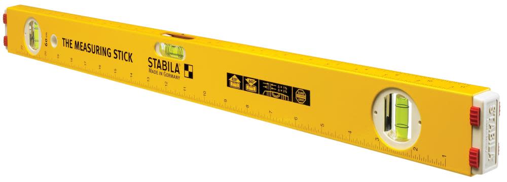 Stabila 24 In. Model 80A-2 Measuring Stick Level - Flockneti