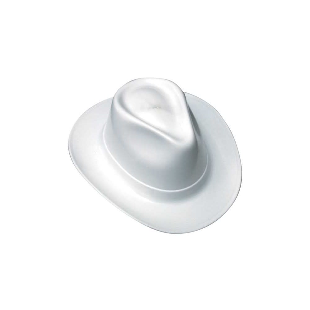 Occunomix Hard Hat White Vulcan Cowboy Style One Size Fits Most - Flockneti