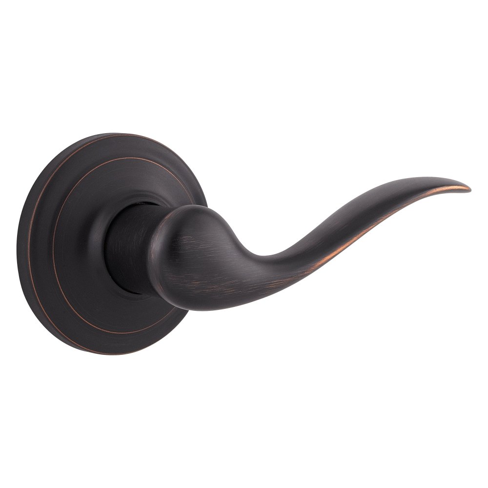 Kwikset Venetian Bronze Tustin Surface Mount Right Half Dummy Door Lever - Flockneti