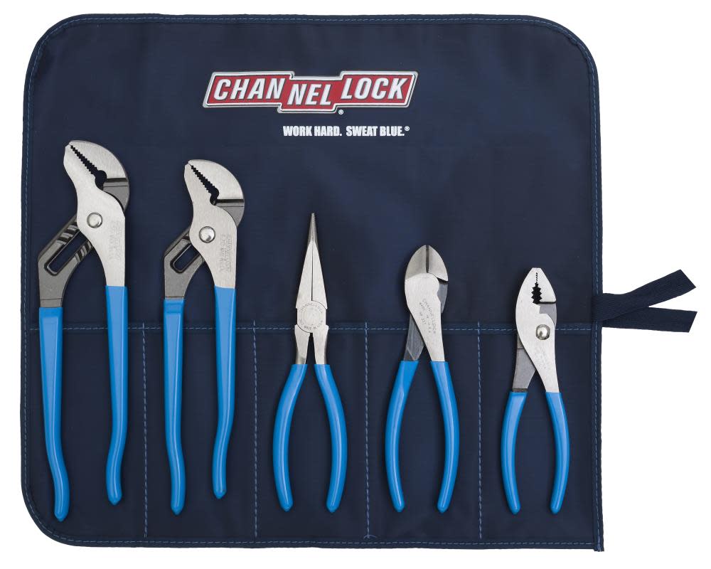 Channellock 5pc Professional Plier Set - Flockneti